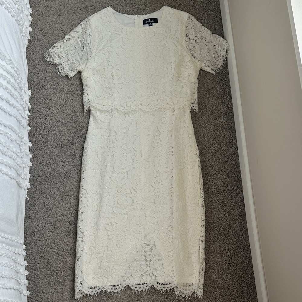 Lulu- Lace Midi Dress